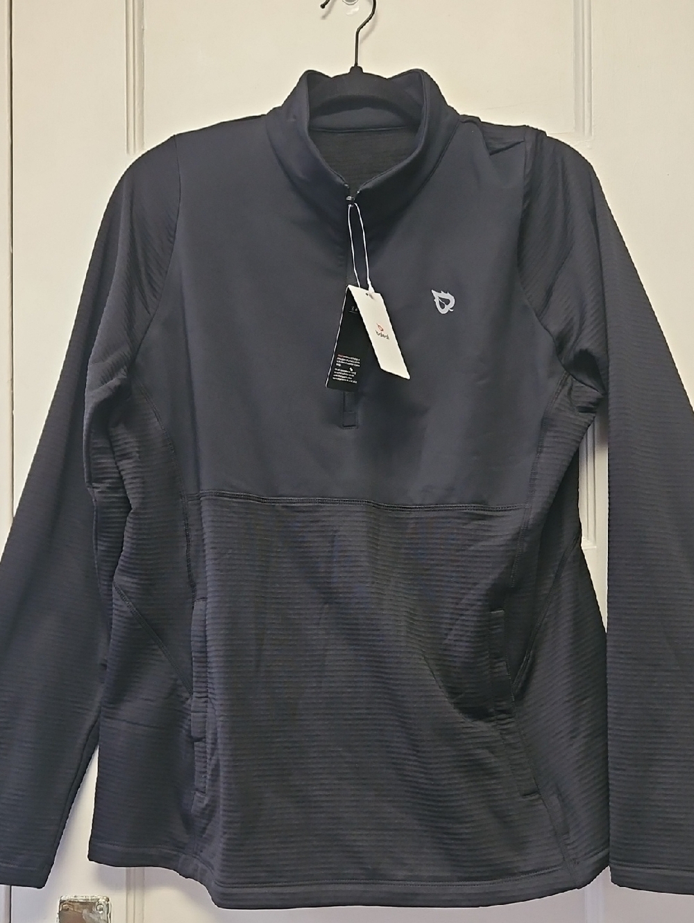 Baleaf Black 1/4 Zip Fleece Pullover Size XL